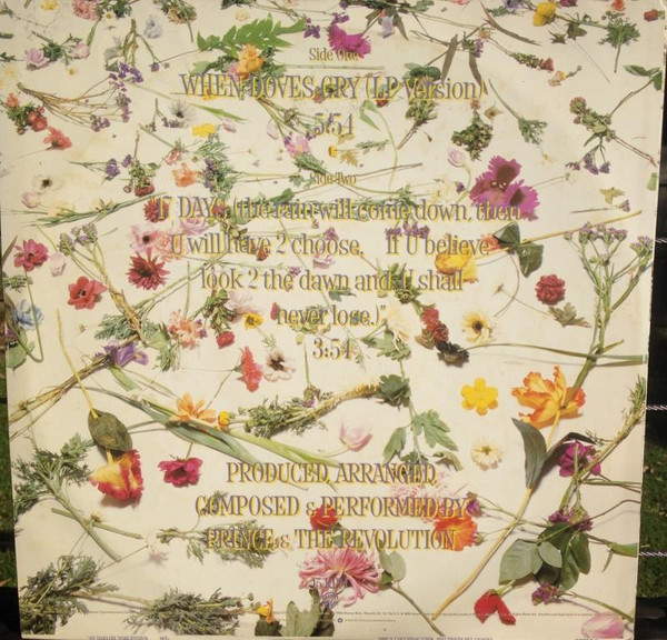 Prince And The Revolution - When Doves Cry | Warner Bros. Records (0-20228) - 2 Prince And The Revolution - When Doves Cry | Warner Bros. Records (0-20228) - 2
