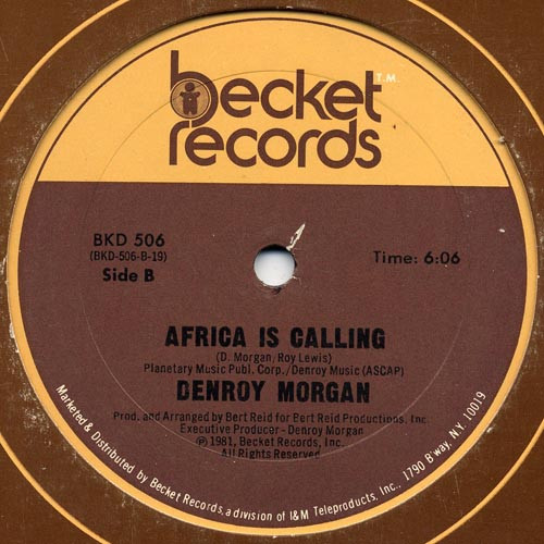 Denroy Morgan - Sweet Tender Love | Becket Records (BKD 506) - 2 Denroy Morgan - Sweet Tender Love | Becket Records (BKD 506) - 2