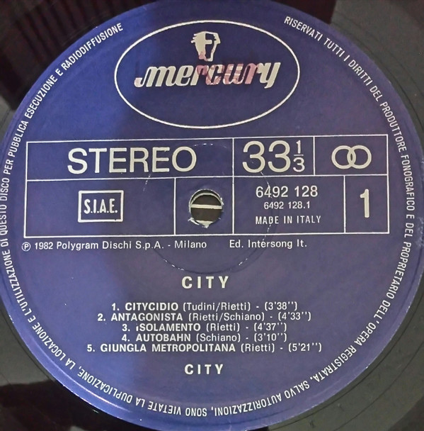 City - City | Mercury (6492 128) - 5