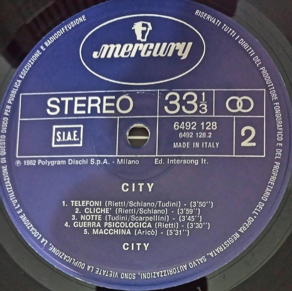 City - City | Mercury (6492 128) - 6