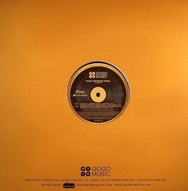 Raw Artistic Soul - Kana EP | Gogo Music (GOGO 012) - 2