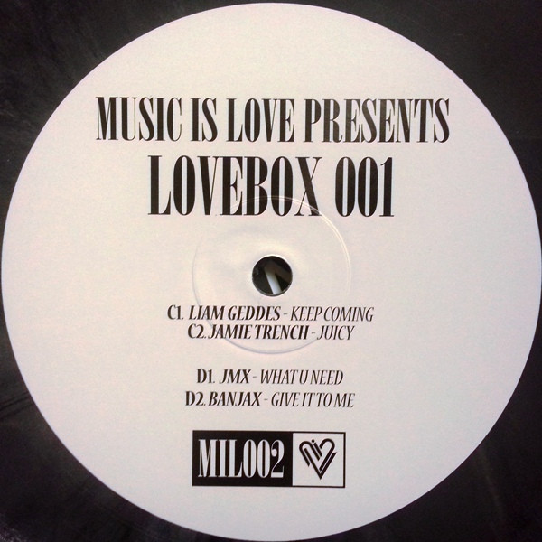 Various - Music Is Love Presents:Lovebox 001 | Music Is Love (MIL002) - 4 Various - Music Is Love Presents:Lovebox 001 | Music Is Love (MIL002) - 4