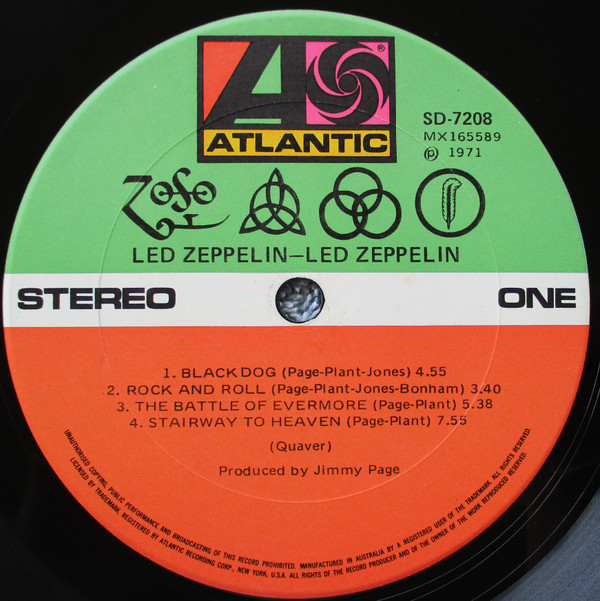 Led Zeppelin - Led Zeppelin  | Atlantic (SD-7208) - 2