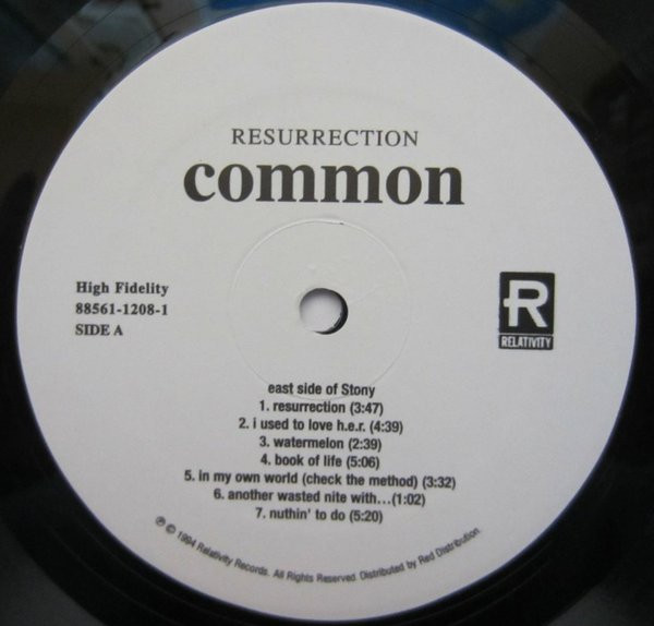 Common - Resurrection | Relativity (88561-1208-1) - 3