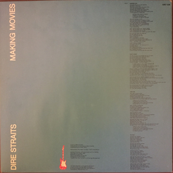 Dire Straits - Making Movies | Vertigo (6359 034) - 5