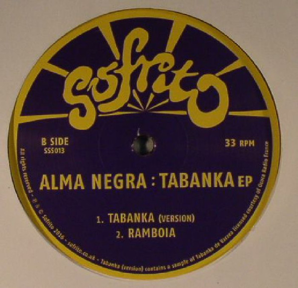 Alma Negra - Tabanka EP | Sofrito Super Singles (SSS013) - 3