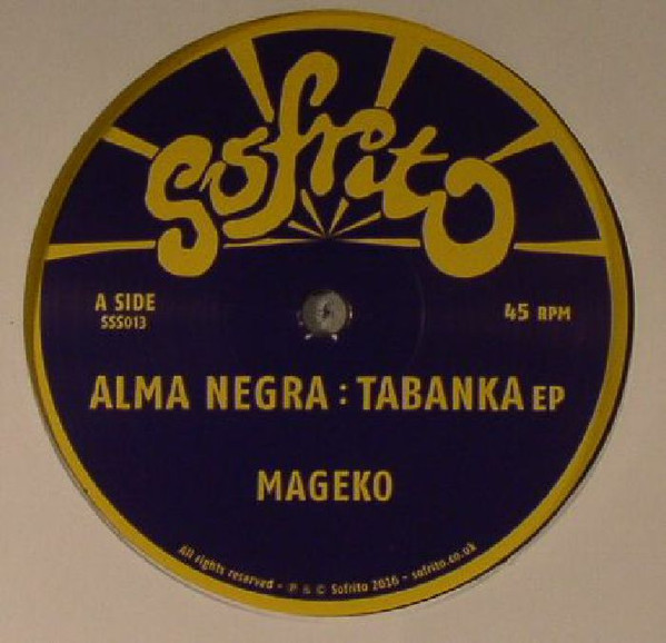 Alma Negra - Tabanka EP | Sofrito Super Singles (SSS013) - 2