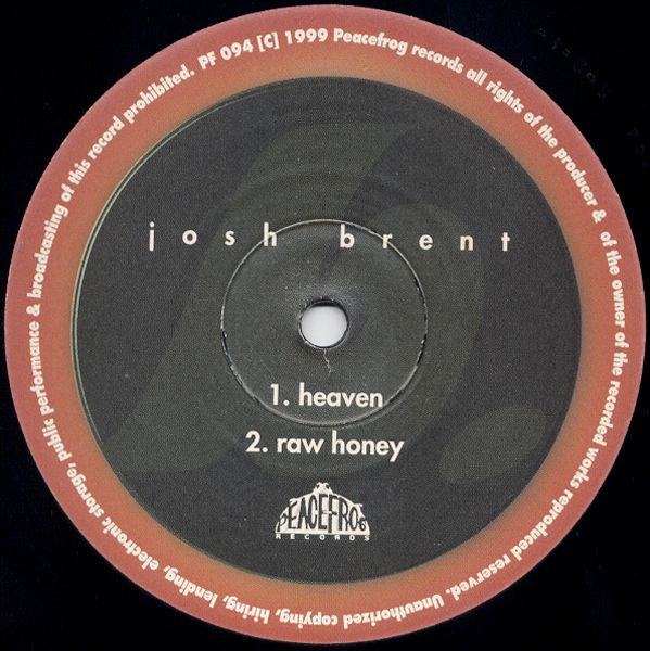 Josh Brent - Clap Your Hands | Peacefrog Records (PF094) - 2 Josh Brent - Clap Your Hands | Peacefrog Records (PF094) - 2