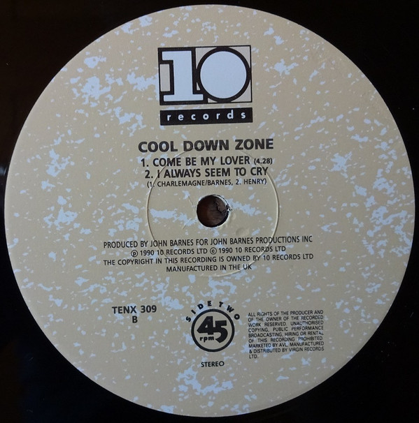 Cool Down Zone - Heaven Knows | 10 Records (TENX 309) - 4 Cool Down Zone - Heaven Knows | 10 Records (TENX 309) - 4