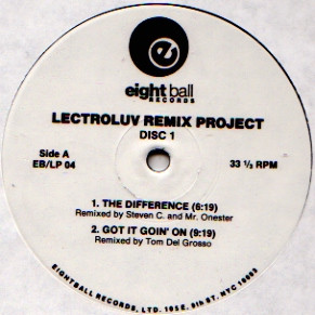 Lectroluv - Remix Project | Eightball Records (EB LP 04) - 3 Lectroluv - Remix Project | Eightball Records (EB LP 04) - 3