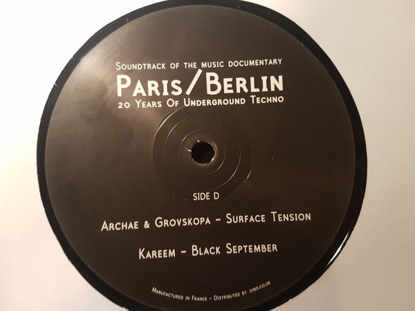 Paris/Berlin: 20 Years Of Underground Techno