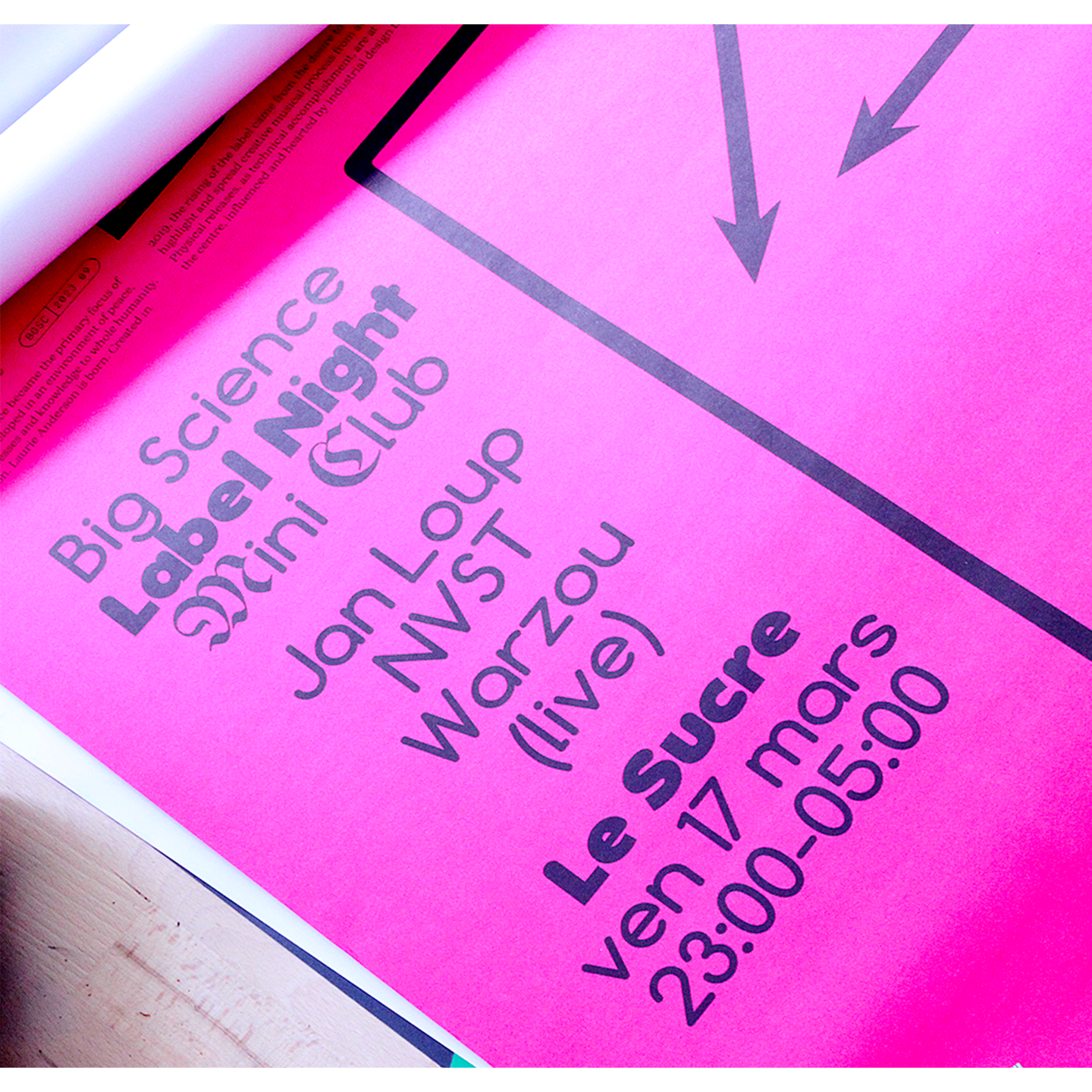 Le Sucre - 2023 Program Poster - 3