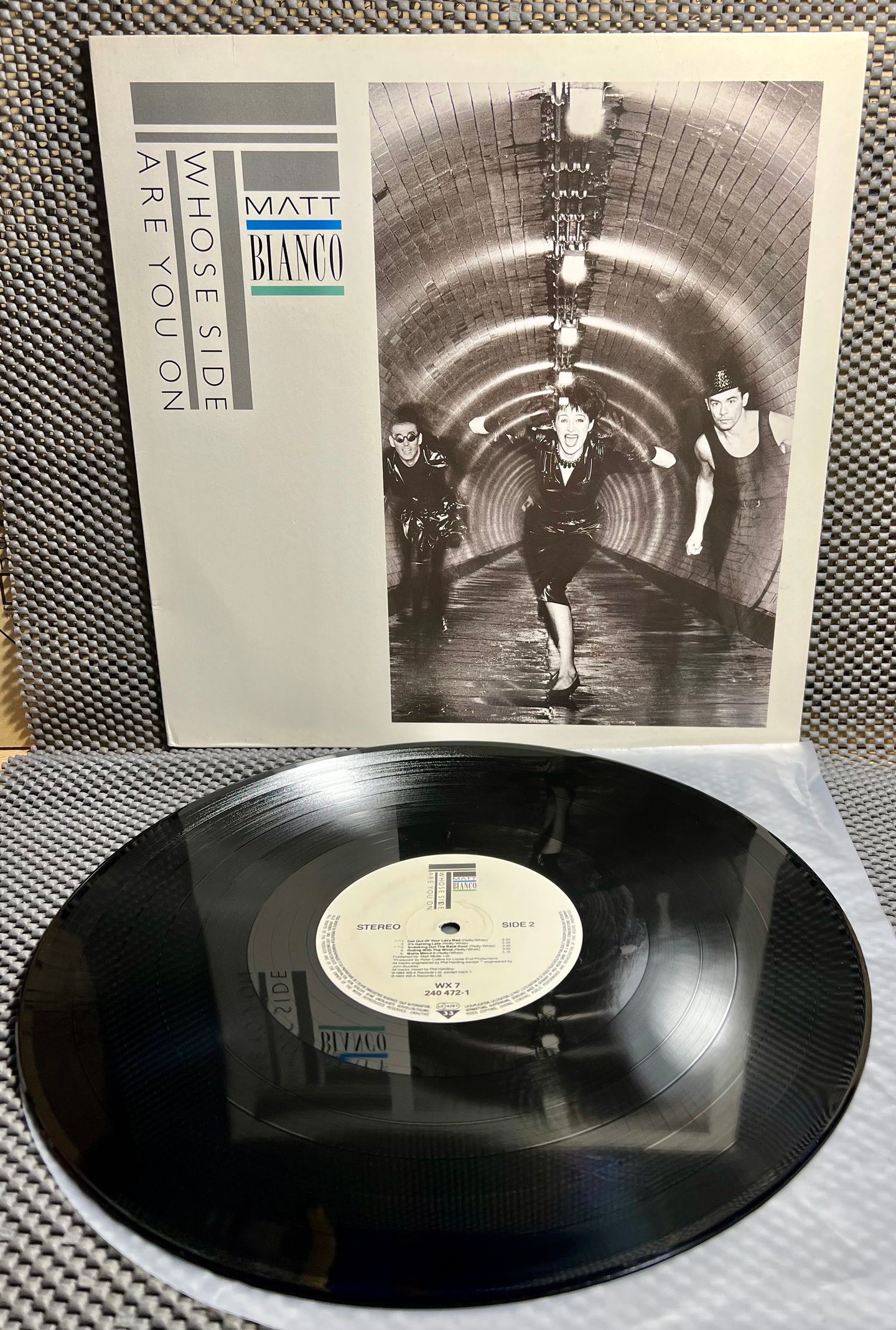 Matt Bianco - Whose Side Are You  [Vinyl LP - 1st Press - NL - 1984 - NM/NM] | WEA (240 472-1) - 2