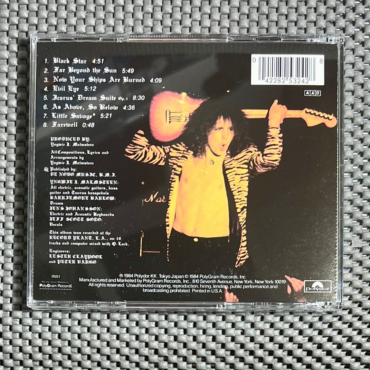 Yngwie Malmsteen - Rising Force | Polydor (825 324-2YH) - 2