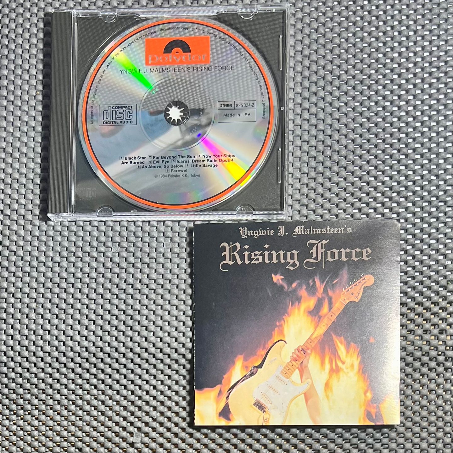 Yngwie Malmsteen - Rising Force | Polydor (825 324-2YH) - 3