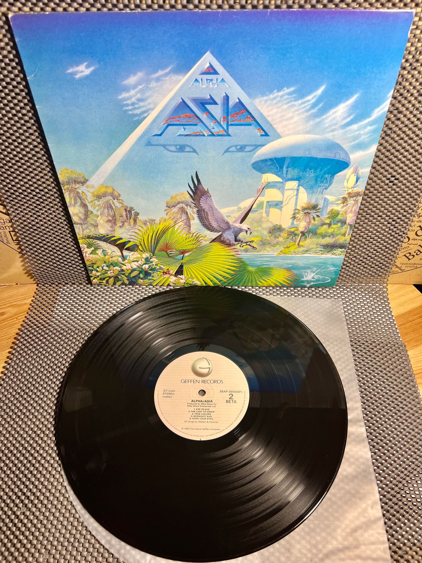 Asia - Alpha | Geffen Records (25AP 2650) - 2