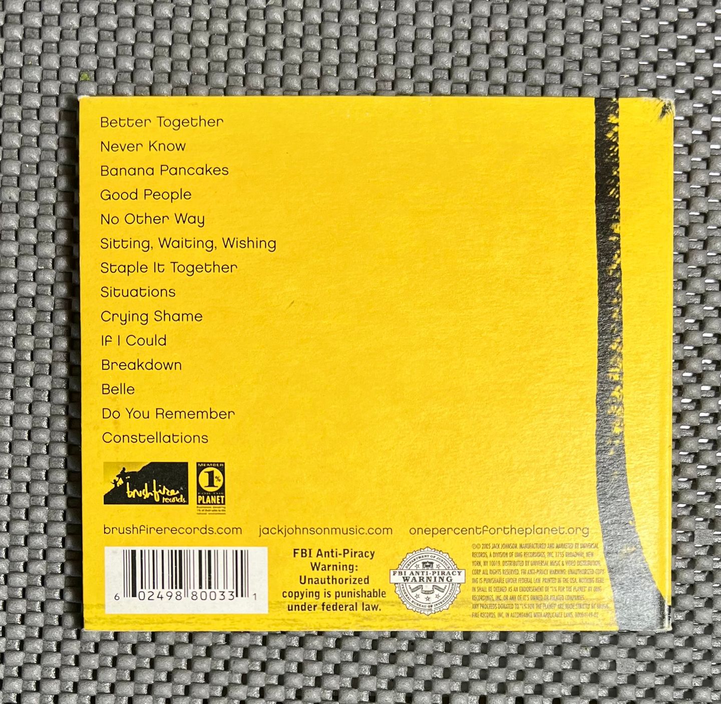 Jack Johnson - In Between Dreams | Brushfire Records (B0004149-02) - 2