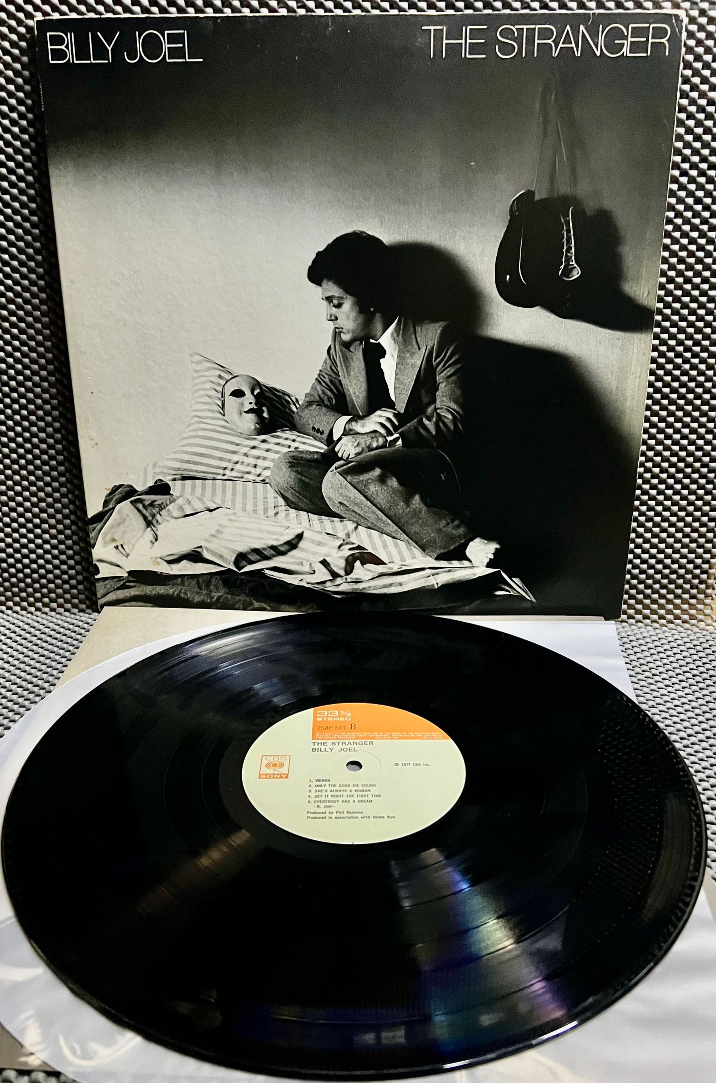 Billy Joel - The Stranger [Vinyl LP – 1st Japan Press - 1977 - Mint/EX] Pop Rock | CBS/Sony (25AP 843) - 2