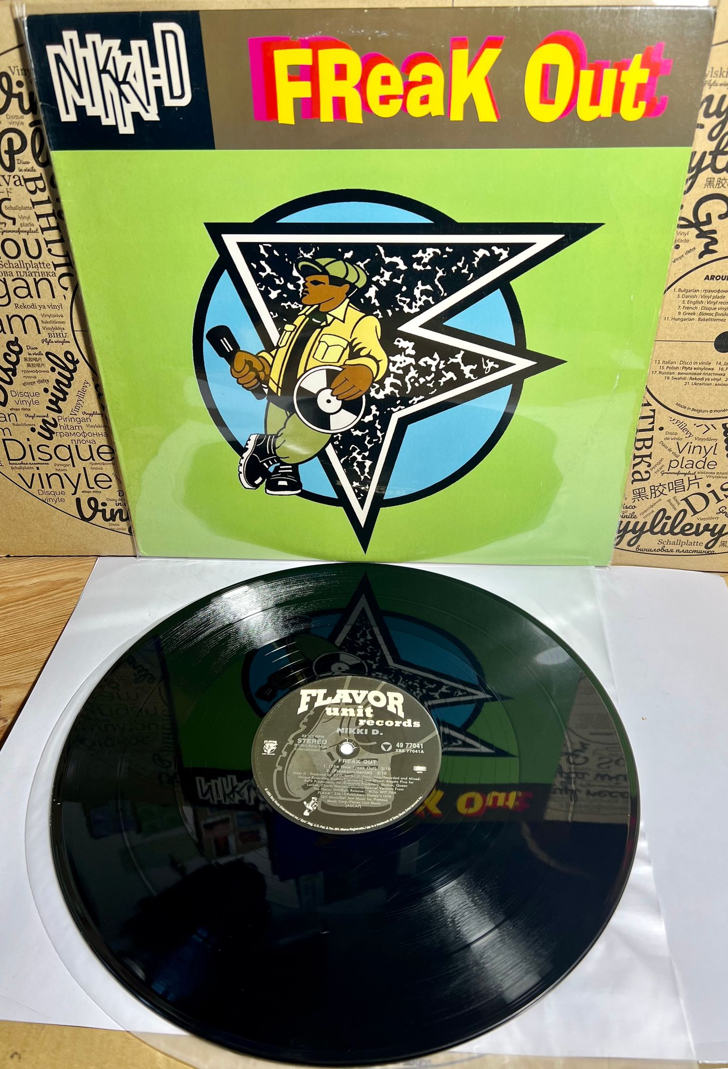 Nikki D - Freak Out | Flavor Unit Records (49 77041) - main