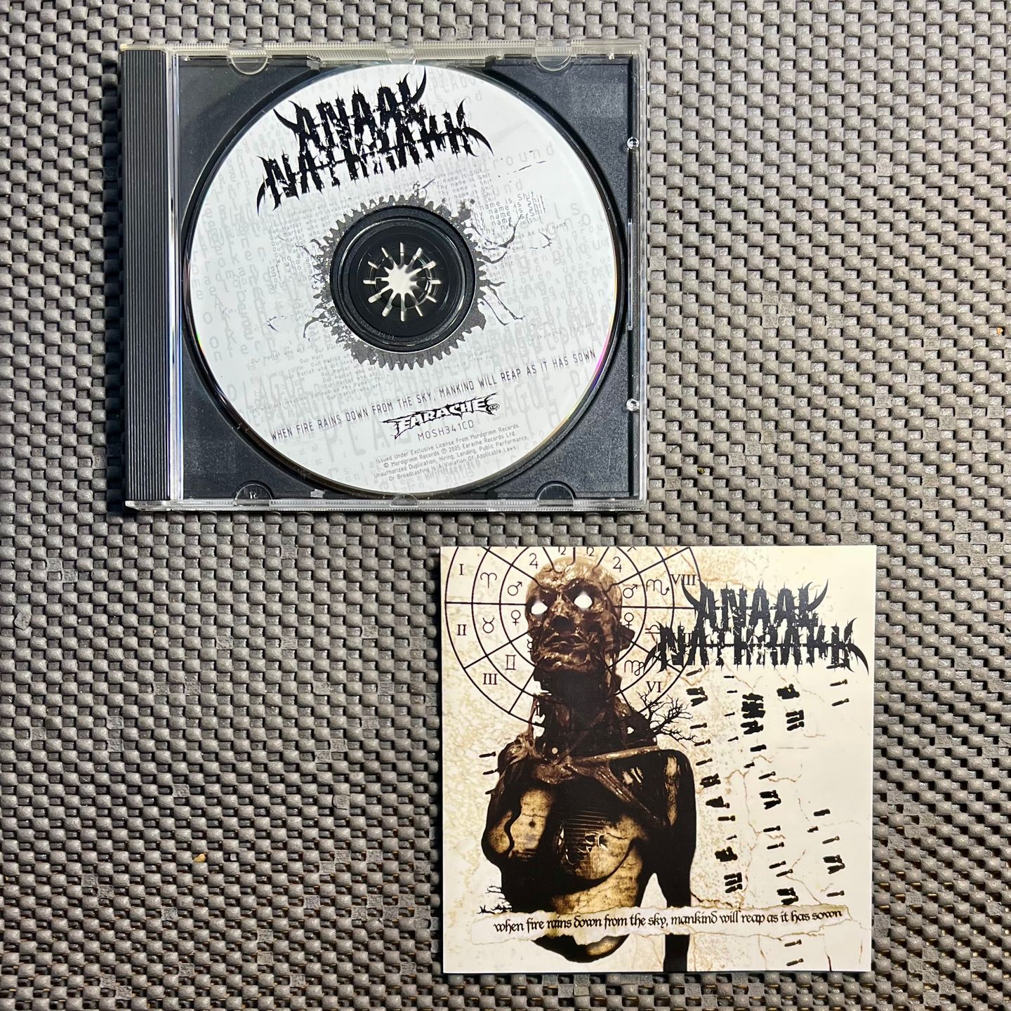 Anaal Nathrakh - When Fire Rains Down From The Sky... [CD - 1st UK Ed. - 2005 - Earache  MOSH341CD -  Mint] Grindcore | Earache (MOSH341CD) - 2