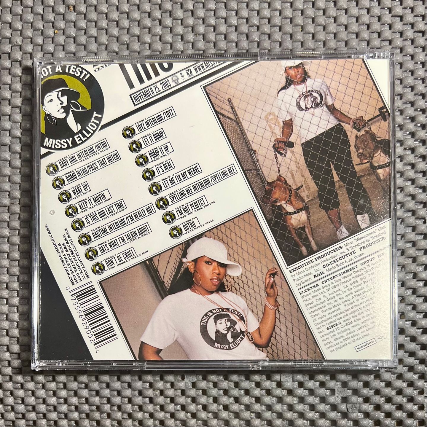 Missy Elliott - This Is Not A Test! | Elektra (62905-2) - 2