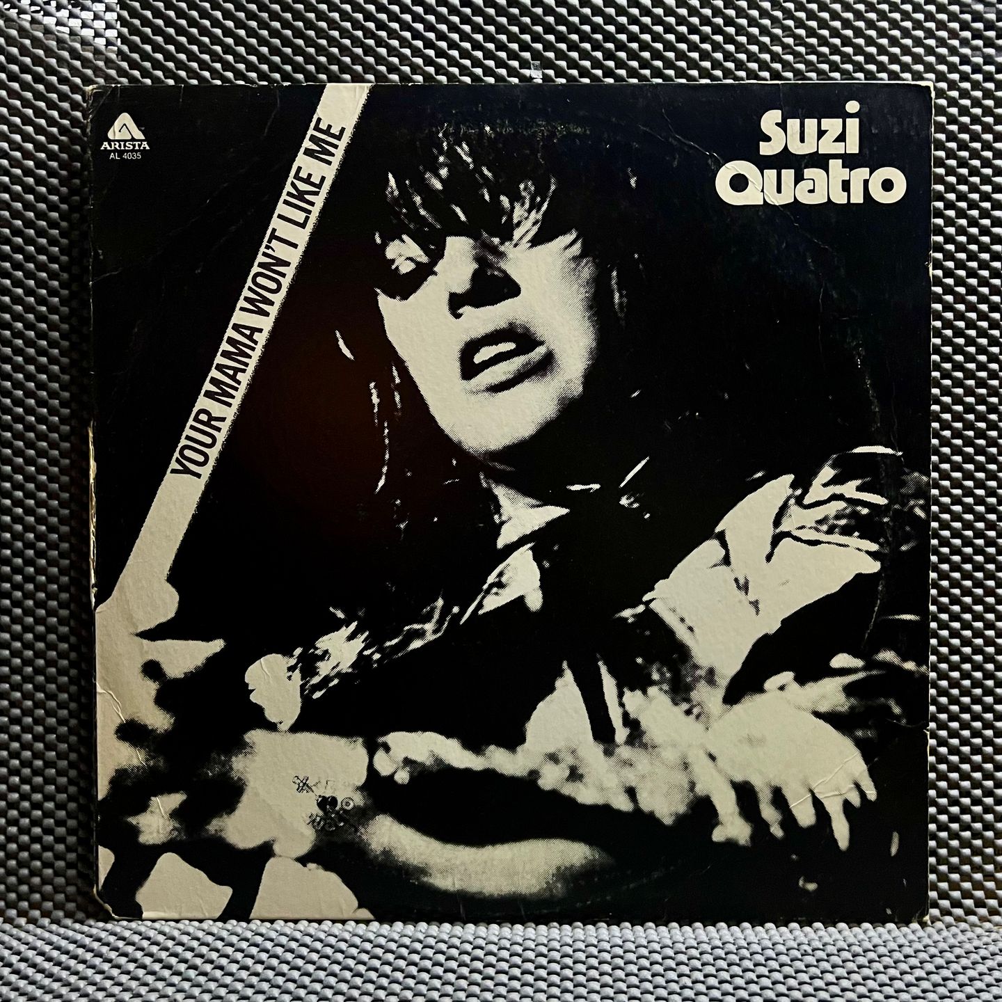 Suzi Quatro - Your Mama Won't Like Me [Vinyl LP - 1st US Press - 1975] Glam Rock | Arista (AL 4035) - main