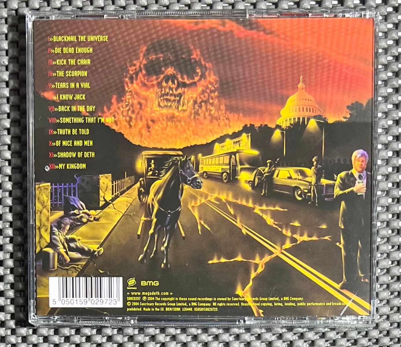 Megadeth - The System Has Failed | Sanctuary (SANCD297) - 2