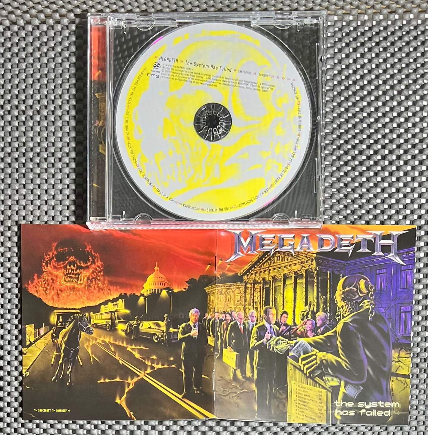 Megadeth - The System Has Failed | Sanctuary (SANCD297) - 3