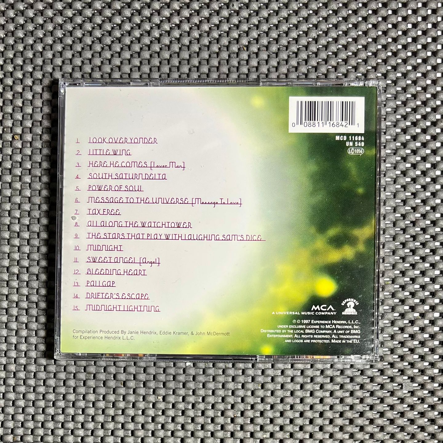 Jimi Hendrix - South Saturn Delta | MCA Records (MCD 11684) - 2