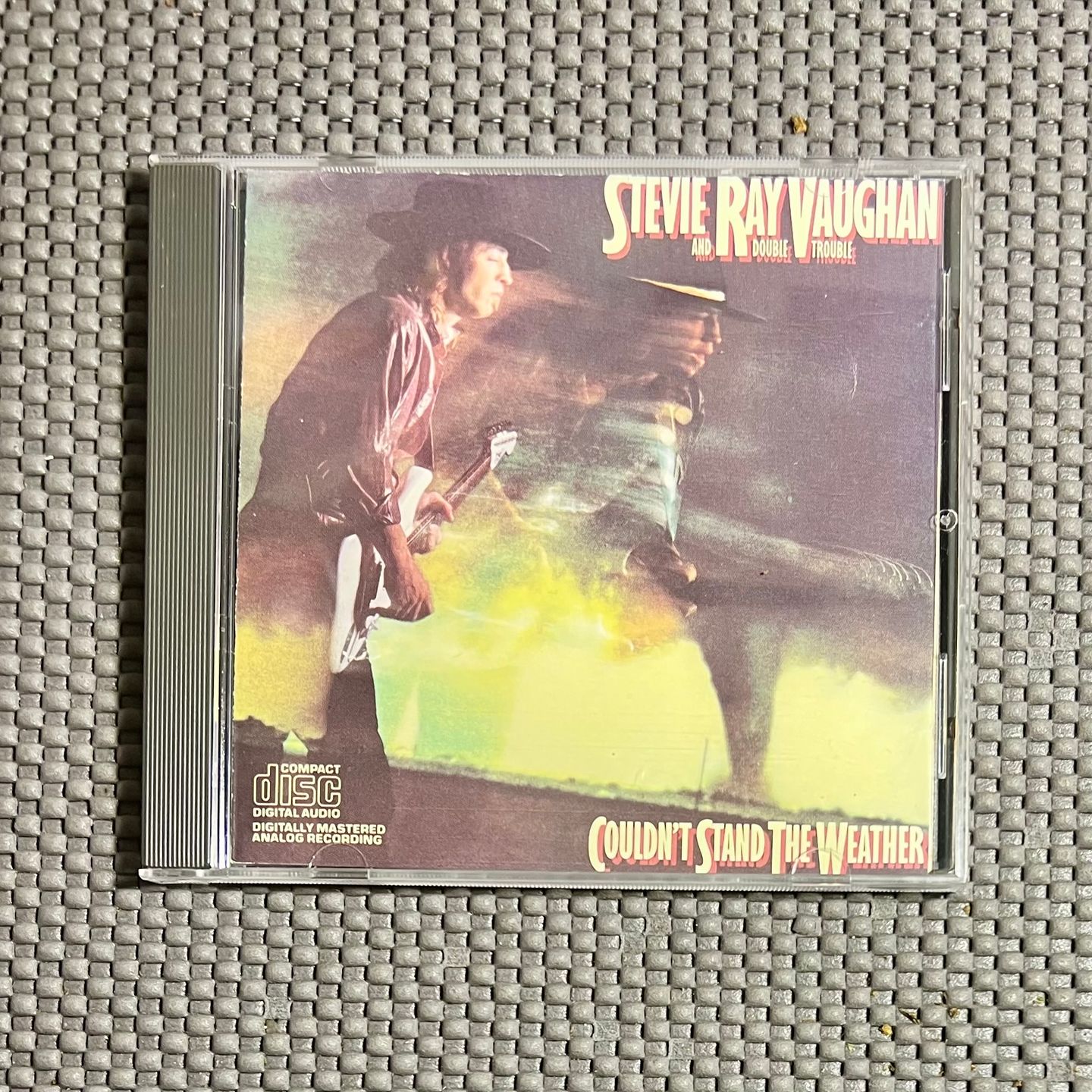 Stevie Ray Vaughan & Double Trouble - Couldn't Stand The Weather [CD - US - Rei Repress - Mint / Mint] Blues Rock | Epic (EK 39304)
