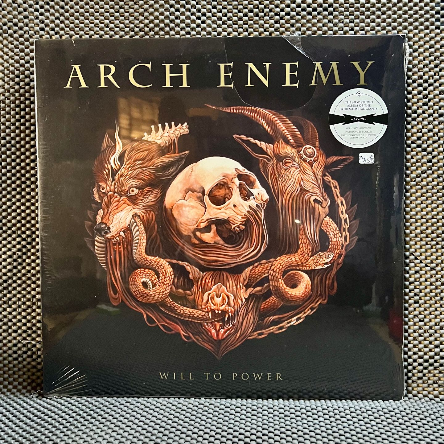 Arch Enemy - Will To Power [Vinyl LP + CD - EU - 2018 - 19075822651 - Mint & Sealed] Death Metal | Century Media (19075822651) - main