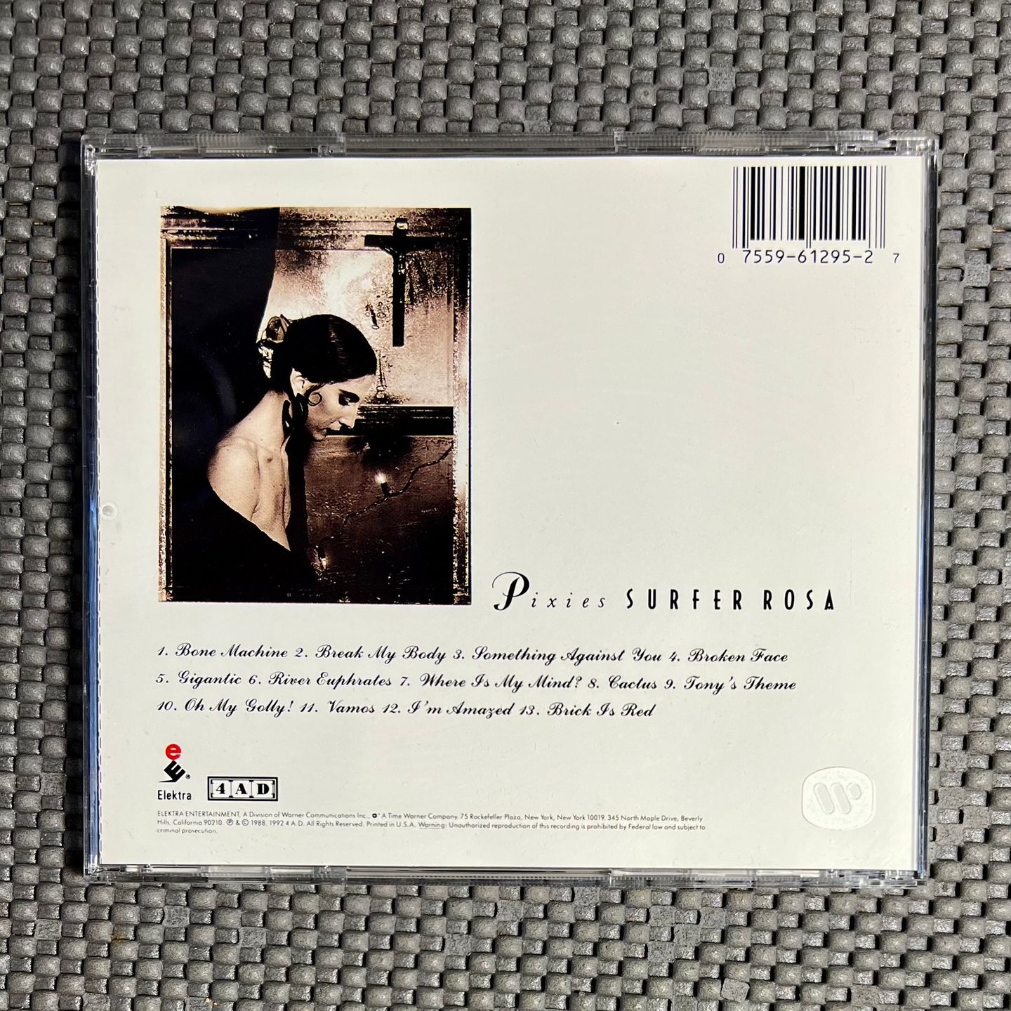 Pixies - Surfer Rosa [CD - US Ed. - Elektra 61295-2 - Mint] Alt Rock | 4AD (9 61295-2) - 2