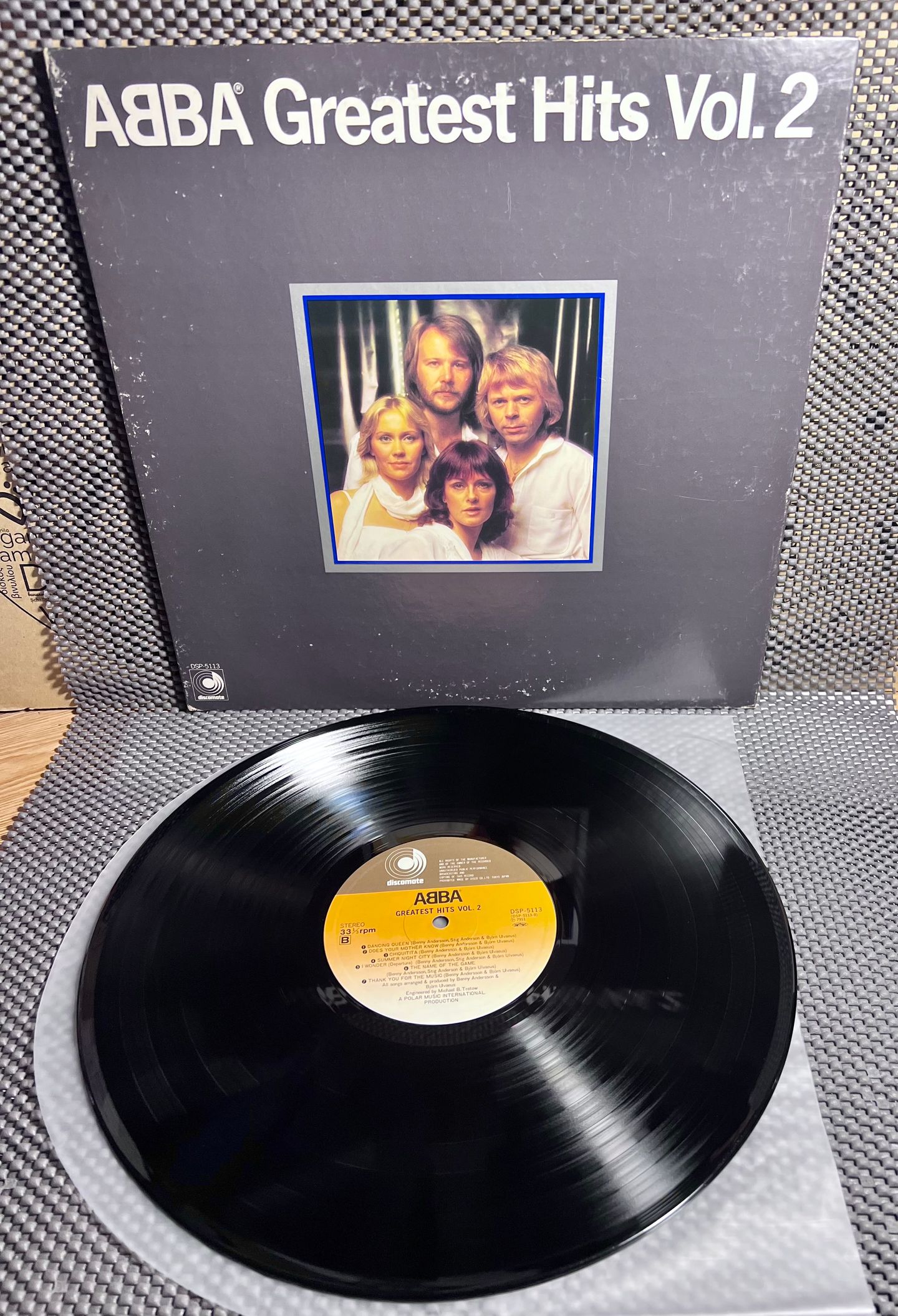 ABBA - Greatest Hits Vol. 2 [LP - 1st Japan Press - 1979 - VG+/VG+] | Discomate (DSP-5113) - 2