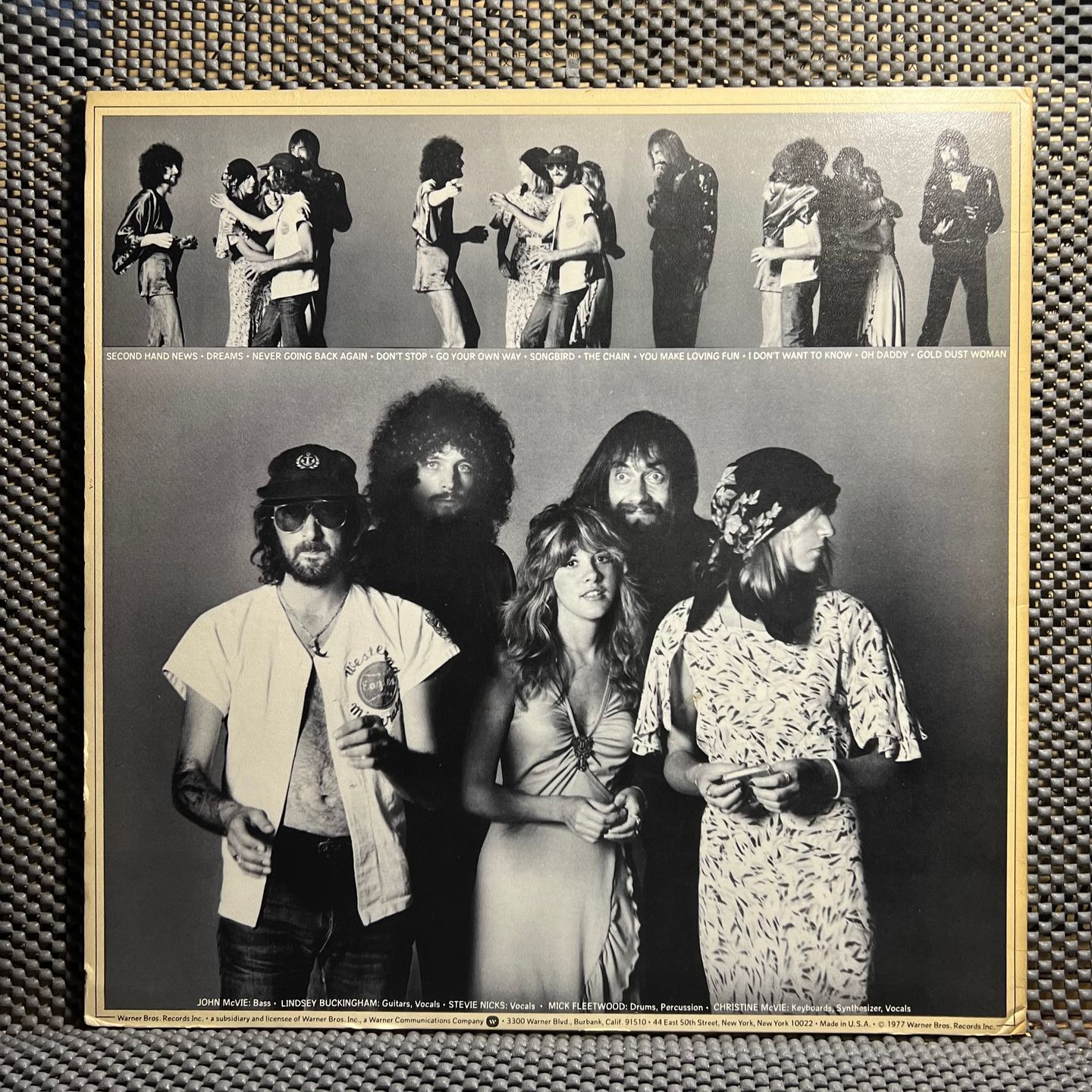 Fleetwood Mac - Rumours [LP Vinyl - 1st US Press - 1977 - NM/NM] Pop Rock | Warner Bros. Records (BSK 3010) - 3