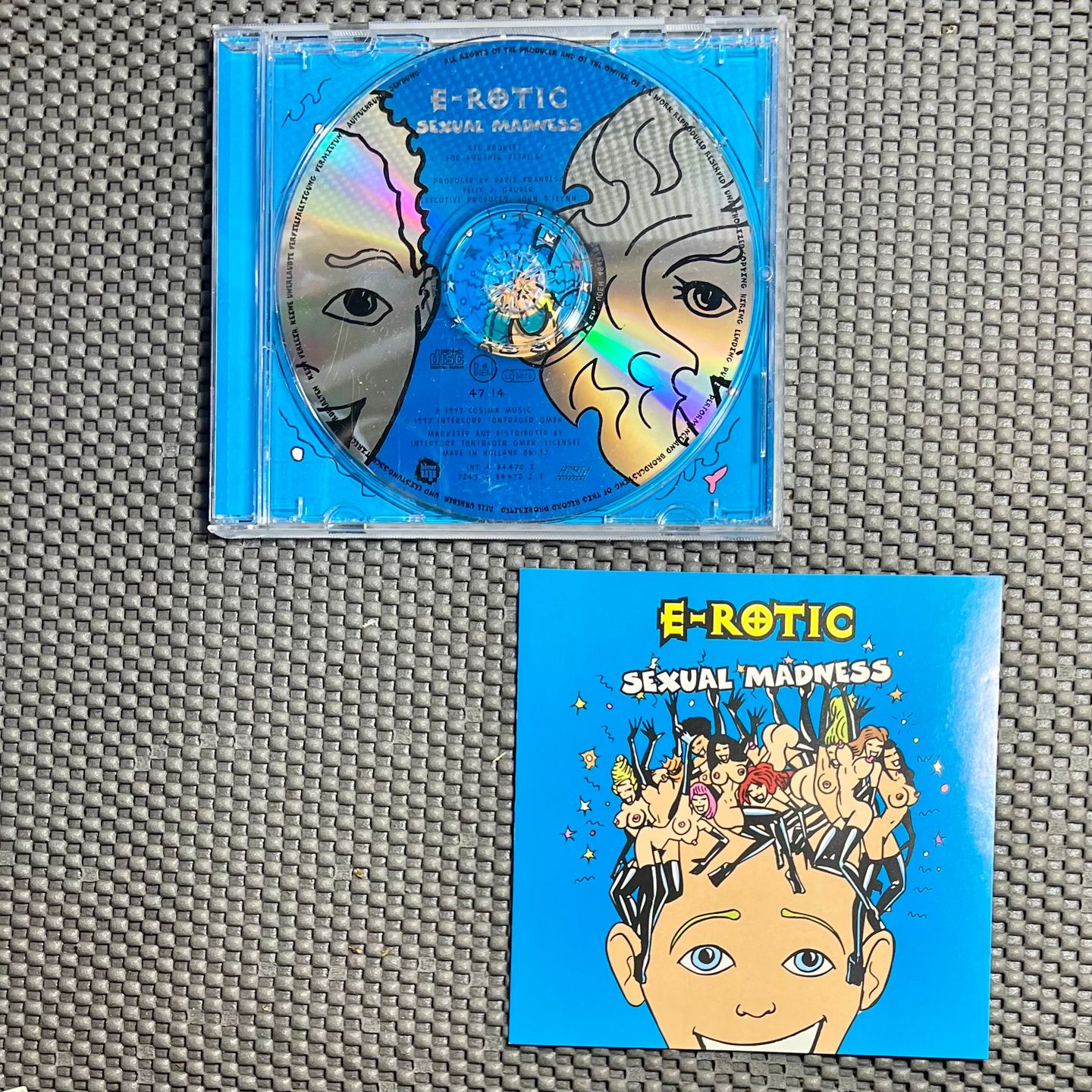 E-Rotic - Sexual Madness [CD - 1st EU Ed. - 1997 - VG+/NM] Eurodance | Intercord (INT 4 84470 2) - 3