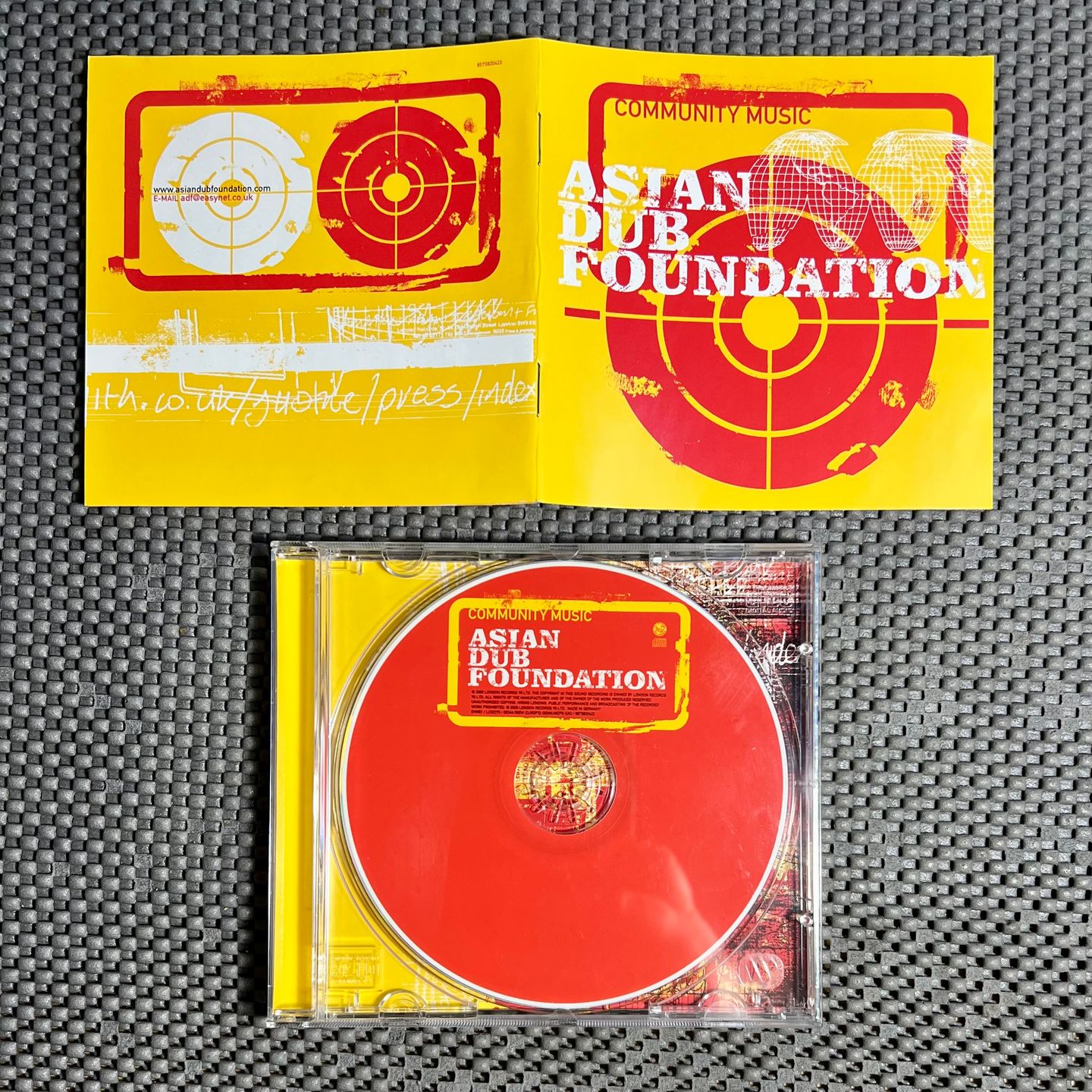 Asian Dub Foundation - Community Music [CD - 1st UK Ed. 2000 - Mint] Drum n Bass | FFRR (8573820422) - 2