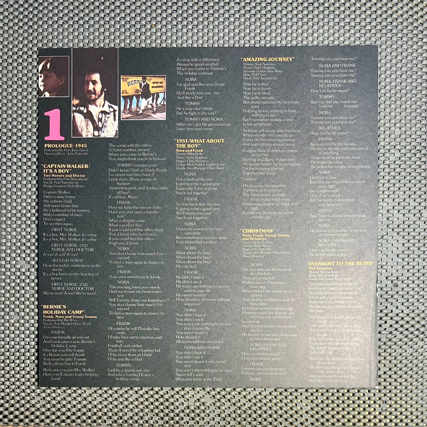 Various - Tommy (Original Soundtrack Recording) [2x Vinyl LP - 1st Press - FR - 1975 - Polydor 2625 028 - VG+/VG+ with Inserts] Rock | Polydor (2625 028) - 12