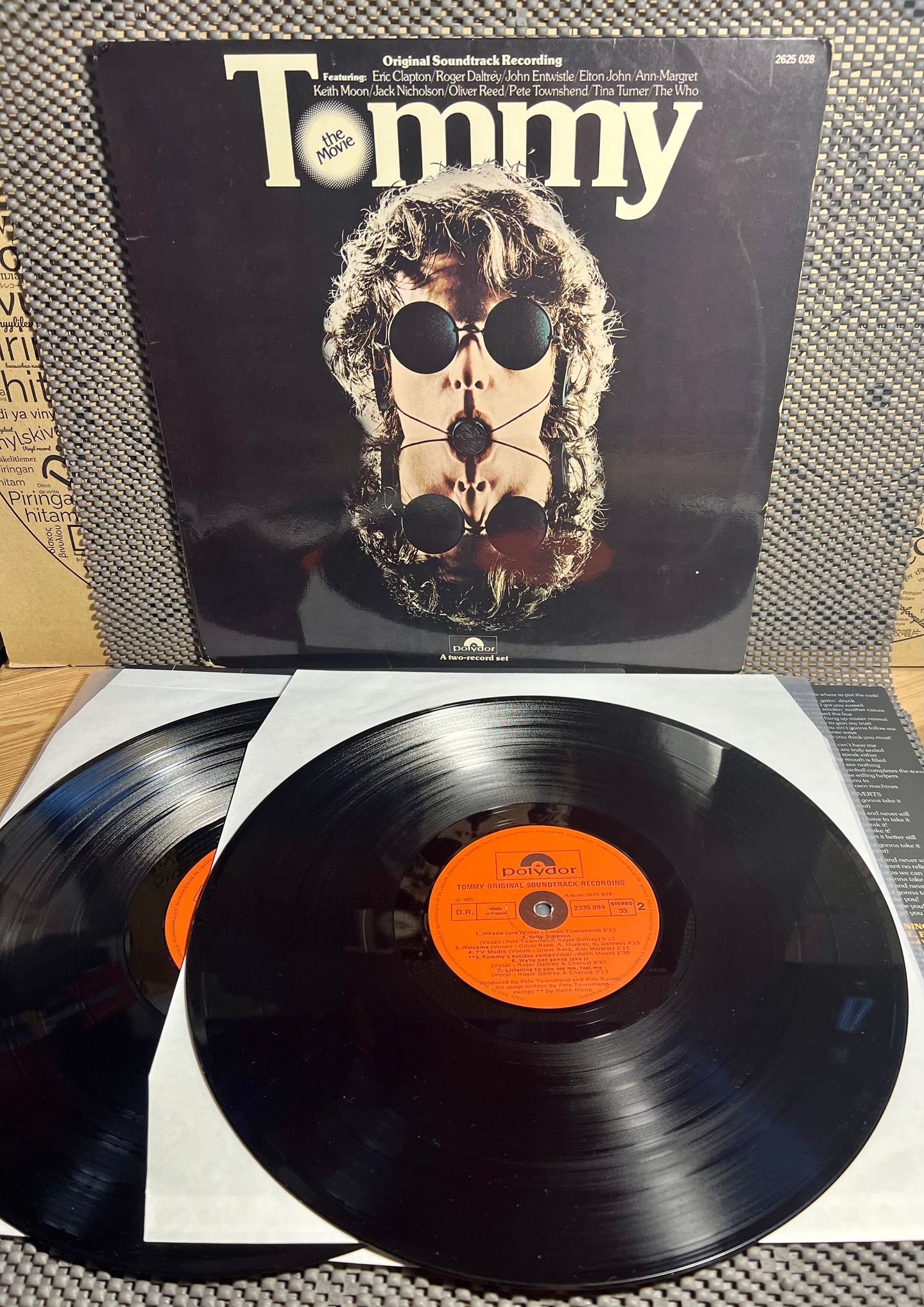 Various - Tommy (Original Soundtrack Recording) [2x Vinyl LP - 1st Press - FR - 1975 - Polydor 2625 028 - VG+/VG+ with Inserts] Rock | Polydor (2625 028) - 2