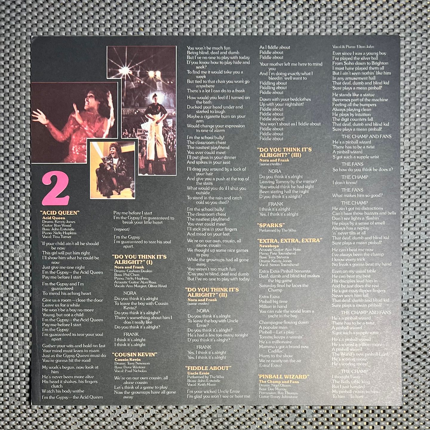 Various - Tommy (Original Soundtrack Recording) [2x Vinyl LP - 1st Press - FR - 1975 - Polydor 2625 028 - VG+/VG+ with Inserts] Rock | Polydor (2625 028) - 11