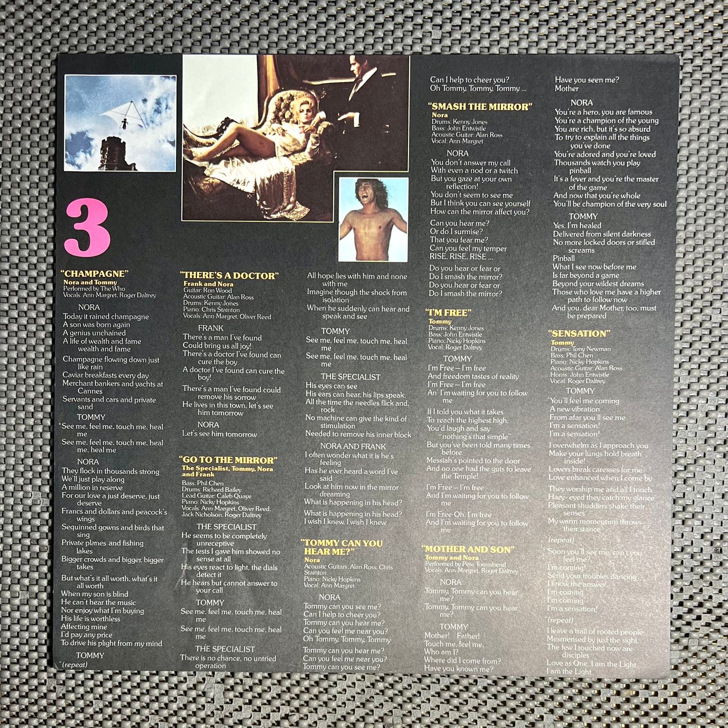 Various - Tommy (Original Soundtrack Recording) [2x Vinyl LP - 1st Press - FR - 1975 - Polydor 2625 028 - VG+/VG+ with Inserts] Rock | Polydor (2625 028) - 10