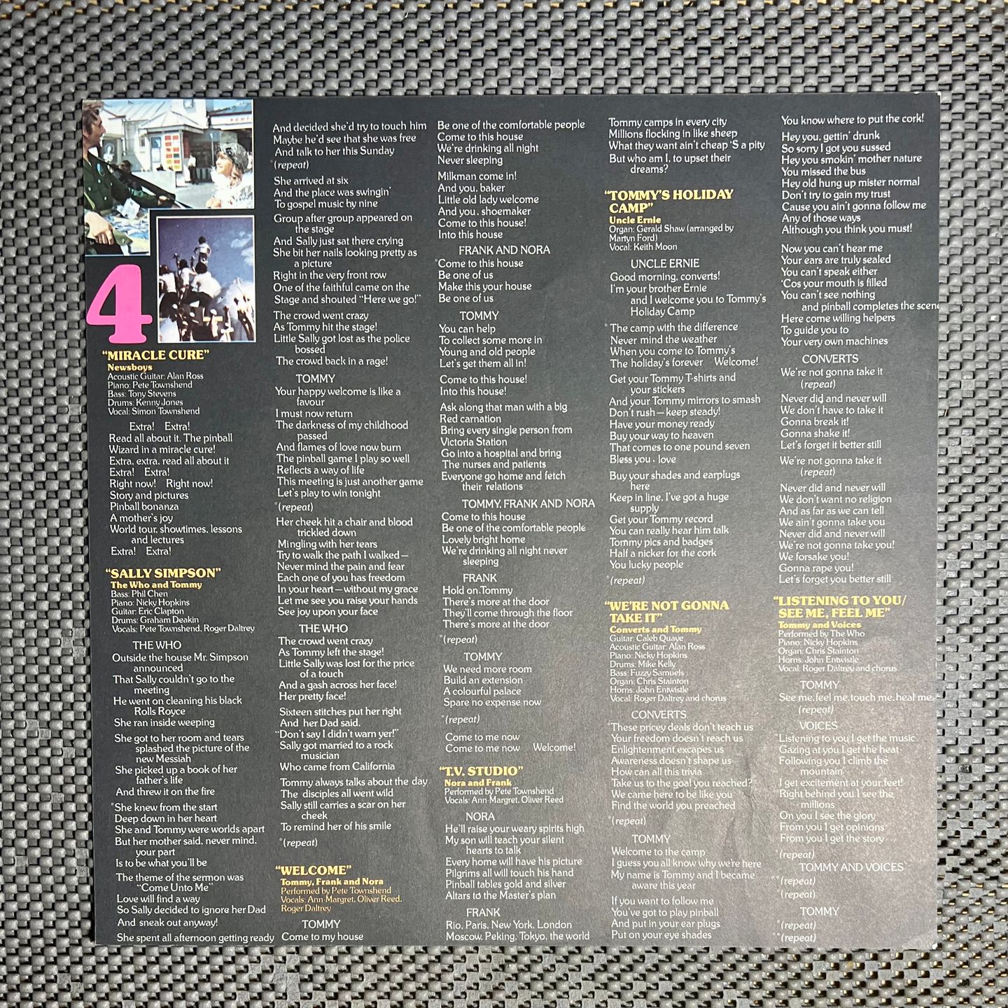 Various - Tommy (Original Soundtrack Recording) [2x Vinyl LP - 1st Press - FR - 1975 - Polydor 2625 028 - VG+/VG+ with Inserts] Rock | Polydor (2625 028) - 9