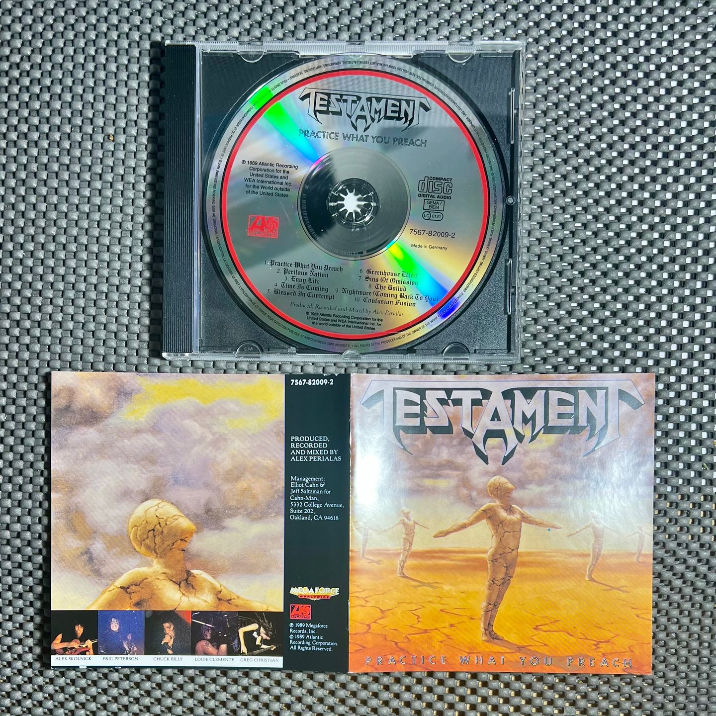 Testament - Practice What You Preach | Megaforce Worldwide (7567-82009-2) - 3