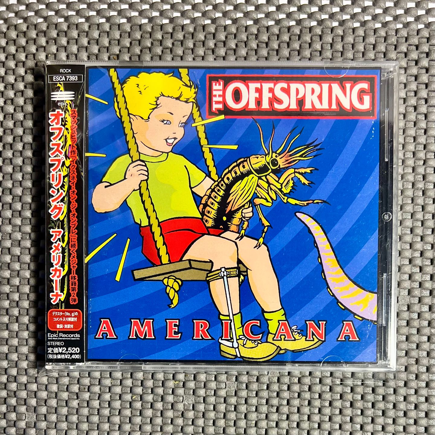 The Offspring - Americana [CD - 1st Japan Press - 1998 - NM/NM] Alt Rock Punk | Epic (ESCA 7393)