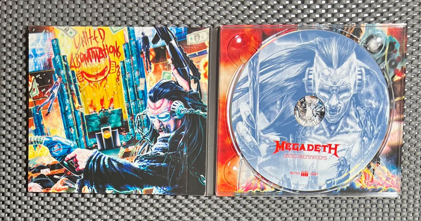 Megadeth - United Abominations | BMG (BMGCAT243CD) - 3
