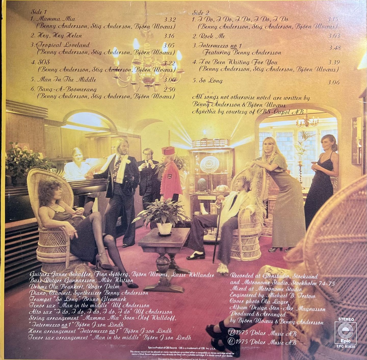 ABBA - ABBA | Epic (EPC 80835) - 3