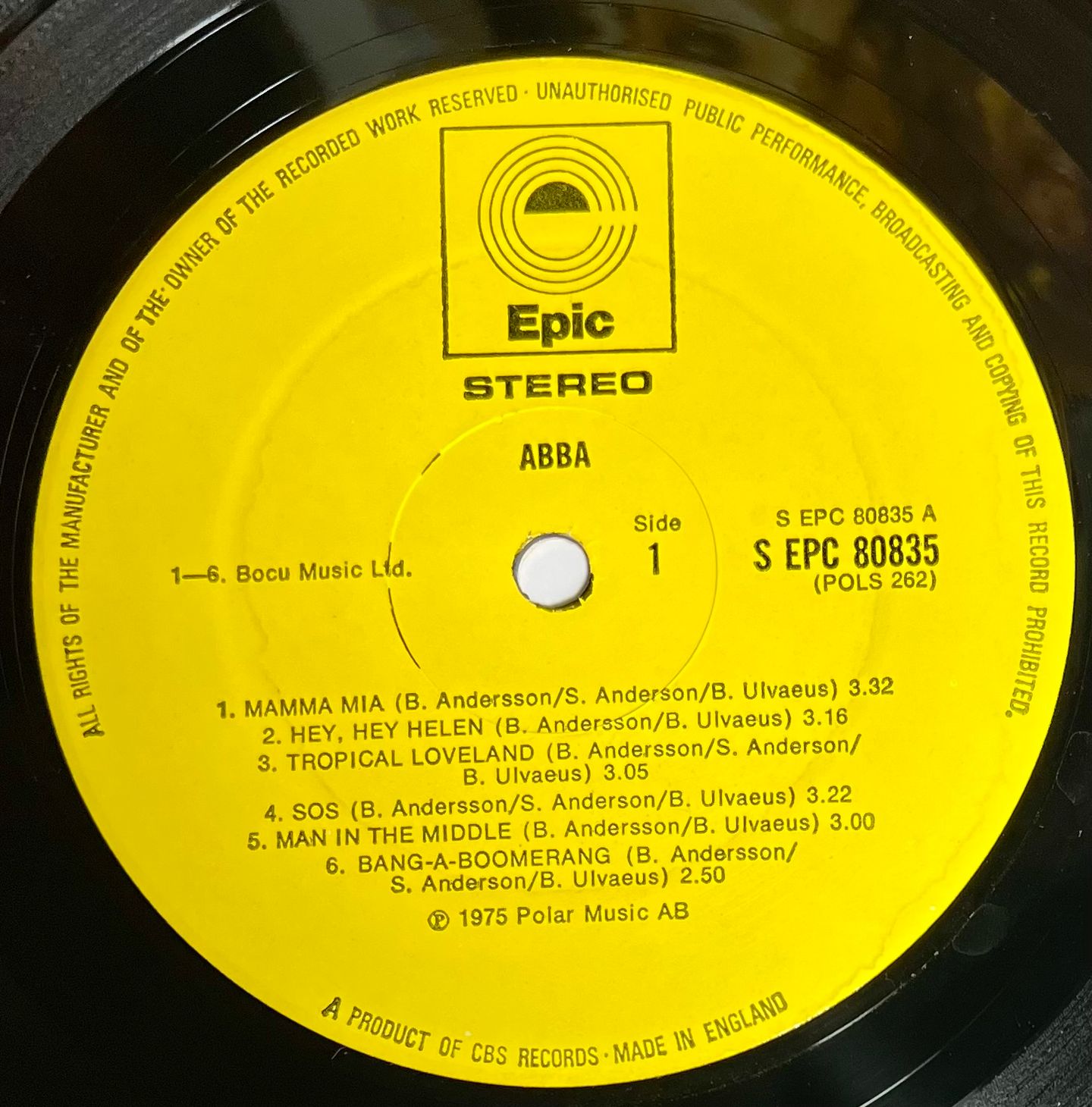 ABBA - ABBA | Epic (EPC 80835) - 4