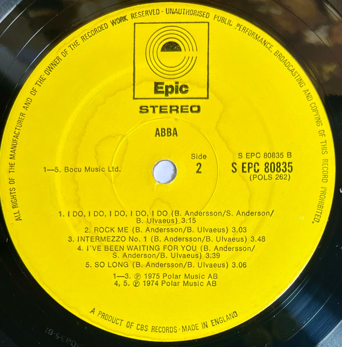 ABBA - ABBA | Epic (EPC 80835) - 5