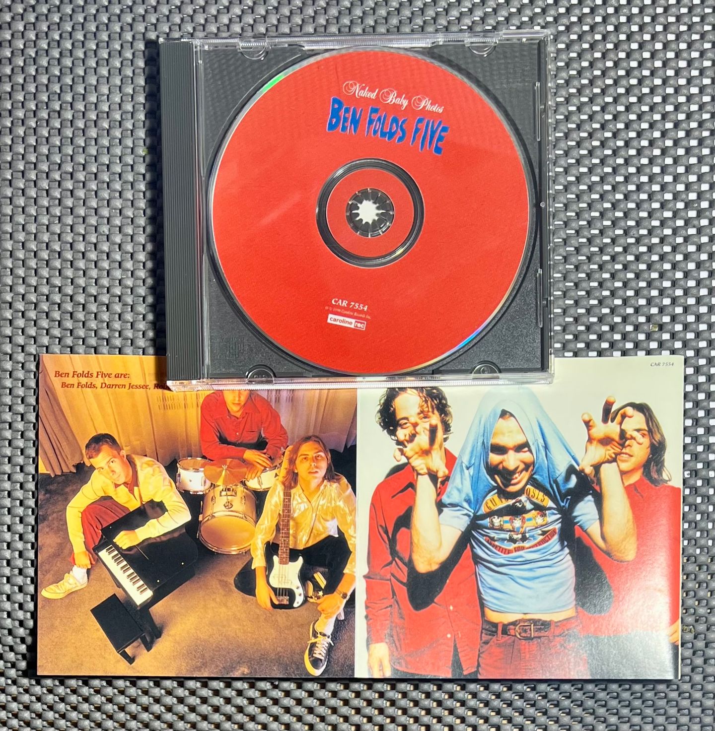 Ben Folds Five - Naked Baby Photos | Caroline Records (CAR 7554) - 3