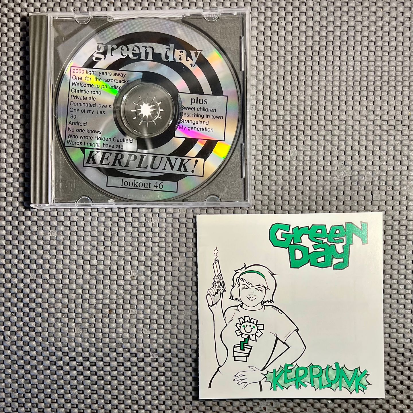 Green Day - Kerplunk! [CD - Rep US - 1995 - Mint/Mint] | Lookout! Records (Lookout#46CD) - 3
