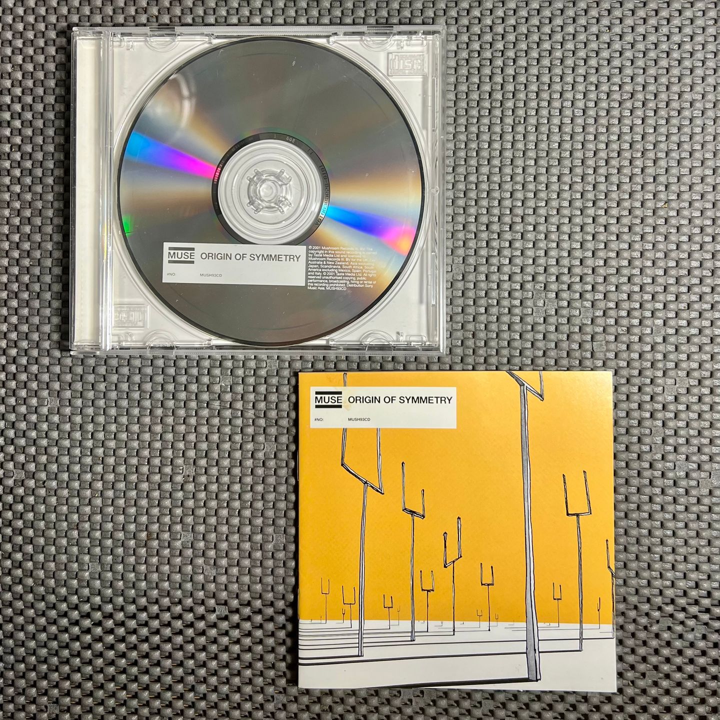 Muse - Origin Of Symmetry [CD - 1st Press - Asia - 2001 - NM/NM] | Mushroom (MUSH93CD) - 3